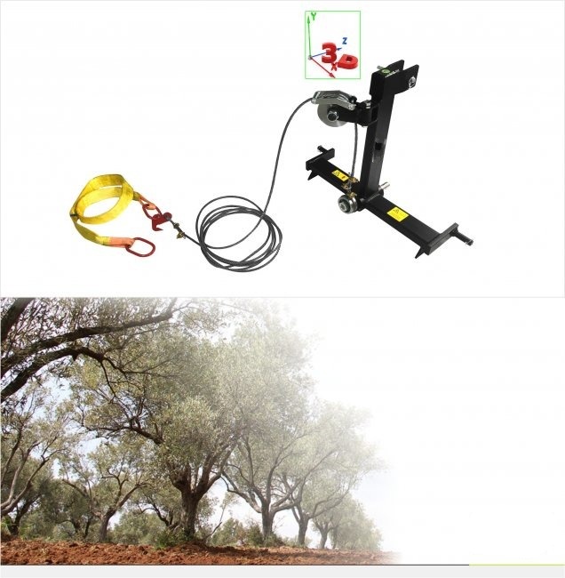 Máquina agitadora de árboles EKO | Agitador de cuerdas TSM 75 - Agronema
